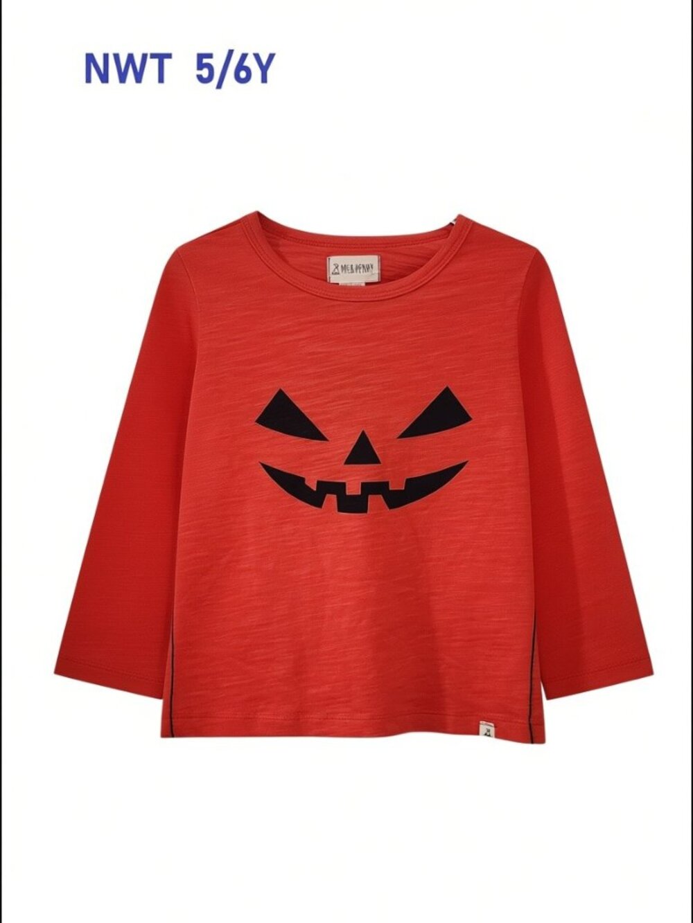 Me & Henry Halloween Long Sleeve Tee Shirt - size 5/6Y